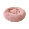 cama donut mascota perros rosa