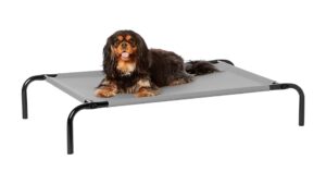 Cama para exterior 122 x 71 x 21 cm gris  envío gratuito