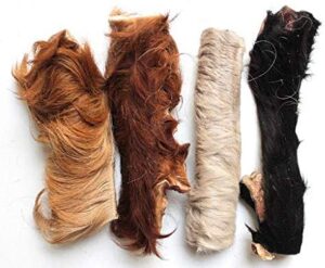 caravaca-deshidratada-natural-para-perros-100-papada-de-vaca-con-pelo