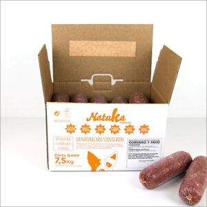 Menú BARF de Cordero y Pavo 1 kg – Natuka