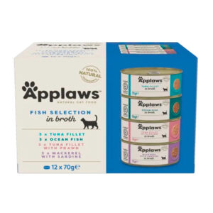 Applaws cat lata selección pescado multipack 12x70 g