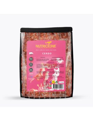 Carne de cerdo 1 kg solo carne nutricione