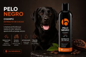 Bubble Champú Pelo Negro Cacao 1000 ml