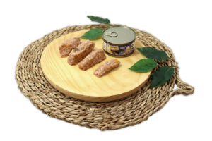 Pavo con Salmón, Calabaza y Arándanos 185g