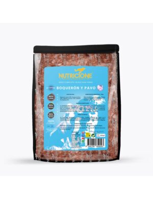 Menú Completo Boquerón Cocinado/Pavo 500 gr Nutricione