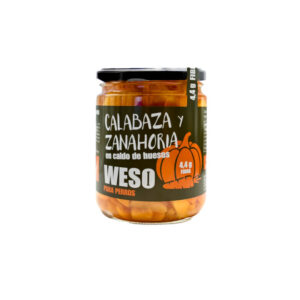 Caldo de huesos con calabaza y zanahoria 400 ml
