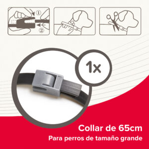BEAPHAR COLLAR CANISHIELD PERRO 65CM 1 UD