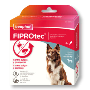 BEAPHAR FIPROTEC SPOT ON PERRO MED. 10-20KG 1 pipeta X 1,34ML